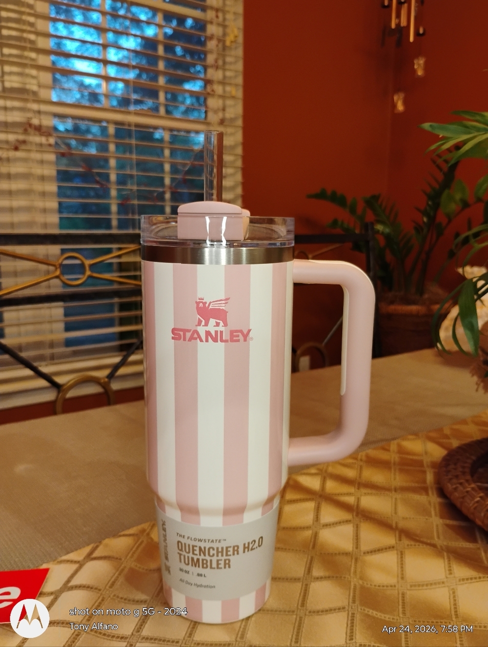 Stanley Peach Whip Gloss Cabana 30oz BNWT - In Hand Ships Fast